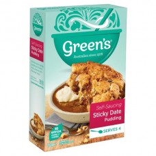 GREENS STICKY DATE SPONGE PUDDING 260GM Pack Size: 6