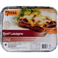 7 STAR BEEF LASAGNE 2.1KG Pack Size: 6