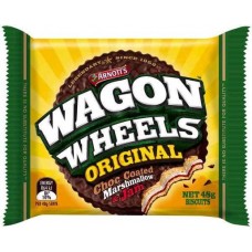 ARNOTTS BISCUITS WAGON WHEELS ORIGINAL 48GM Pack Size: 16