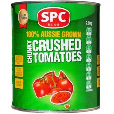 SPC CHUNKY CRUSHED TOMATOS 400GM Pack Size: 12 SPC CHUNKY CRUSHED TOMATOS 400GM Pack Size: 12