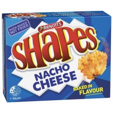ARNOTTS SHAPES SNACKS NACHO CHEESE 160GM Pack Size: 24