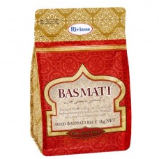 RIVIANA BASMATI LONG GRAIN RICE 1KG Pack Size: 12
