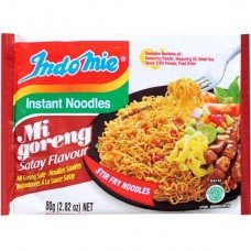 INDOMIE MI GORENG INSTANT NOODLES SATAY 80GM Pack Size: 20