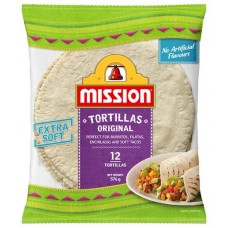 MISSION TORTILLAS BURRITO 8"" 576GM Pack Size: 10