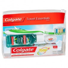 COLGATE TRAVEL PACK 1PK Pack Size: 6 COLGATE TRAVEL PACK 1PK Pack Size: 6
