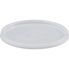 ROUND FLAT TAKEAWAY CONTAINER LIDS 50S Pack Size: 10