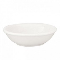 TRENTON WHITE BUTTER AND SAUCE DISH 100MM Pack Size: 24