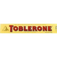 TOBLERONE MILK CHOCOLATE 100GM Pack Size: 20