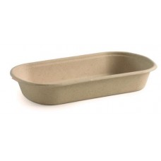 BIOPAK BIOCANE LUNCH TRAY 750ML 125S Pack Size: 4