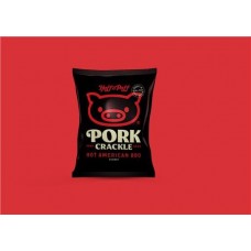 HUFF & PUFF BBQ PORK CRACKLE 25GM Pack Size: 36