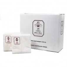 Caprice Ultrasoft Quilted Dinner Napkins White 2 Ply 1000S Caprice Ultrasoft Quilted Dinner Napkins White 2 Ply 1000S