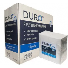 Caprice Ultrasoft Quilted Dinner Napkins White 2 Ply 1000S GT Fold Caprice Ultrasoft Quilted Dinner Napkins White 2 Ply 1000S GT Fold