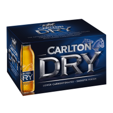 CARLTON DRY BTL 355ML Pack Size:24 Pack Size:24 CARLTON DRY BTL 355ML Pack Size:24 Pack Size:24