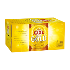 XXXX GOLD BTL 375ML  Pack Size:24 Pack Size:24