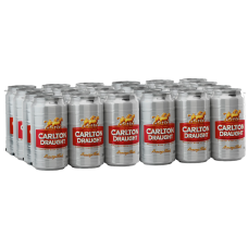 CARLTON DRAUGHT CAN 375ML Pack Size:24 Pack Size:24 CARLTON DRAUGHT CAN 375ML Pack Size:24 Pack Size:24