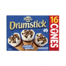 ICE CREAM PETERS ORIGINAL DRUMSTICK 16S