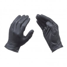 GLOVES NITRILE BLACK LARGE 100S pack size: 10