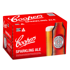 COOPERS SPARKLING ALE BOTTLE375ML Pack Size:24 COOPERS SPARKLING ALE BOTTLE375ML Pack Size:24